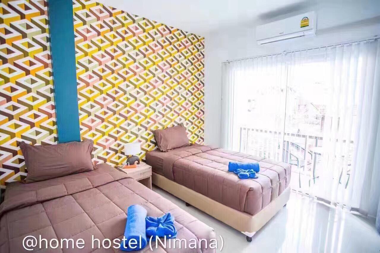 @Home Hostel Nimman Чиангмай Экстерьер фото